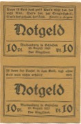 Waldenburg (heute: PL-Walbrzych) - Stadt - 20.8.1921 - (20) Pfennig