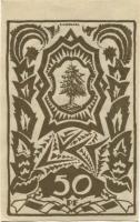 Waldenburg (heute: PL-Walbrzych) - Stadt - November 1921 - 50 Pfennig