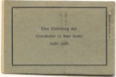 Waldenburg (heute: PL-Walbrzych) - Niederschlesische Elektricitäts- und Kleinbahn AG - -- - 25 Pfennig