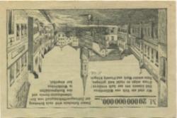 Waldkirchen - Marktgemeinde - 25.10.1923 - 20 Milliarden Mark