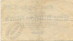 Waldshut - Stadt - 23.8.1923 - 1 Million Mark