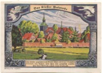 Walsrode - Erholungsheim des Gewerkschaftsbundes der Angestellten, Gau Groß-Hamburg - - 30.4.1922 - 1 Mark