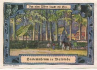 Walsrode - Erholungsheim des Gewerkschaftsbundes der Angestellten, Gau Groß-Hamburg - - 30.4.1922 - 1 Mark