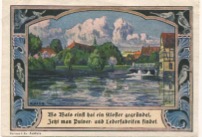 Walsrode - Erholungsheim des Gewerkschaftsbundes der Angestellten, Gau Groß-Hamburg - - 30.4.1922 - 1 Mark