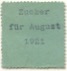 Waltershausen - Stadt - April 1918 - 1/2 kg