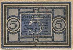 Waltershausen - Stadt - 23.8.1923 - 500000 Mark