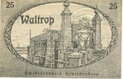 Waltrop - Amt - 1.8.1920 - 25 Pfennig