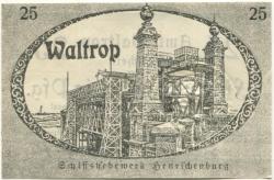 Waltrop - Amt - 1.8.1920 - 25 Pfennig
