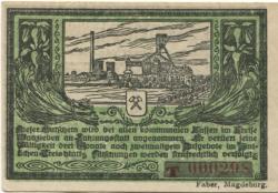 Wanzleben - Kreis - 16.10.1918 - 5 Pfennig
