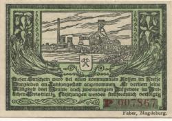 Wanzleben - Kreis - 16.10.1918 - 5 Pfennig