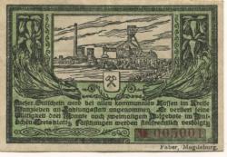 Wanzleben - Kreis - 16.10.1918 - 5 Pfennig