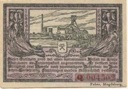 Wanzleben - Kreis - 16.10.1918 - 25 Pfennig
