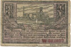 Wanzleben - Kreis - 16.10.1918 - 25 Pfennig