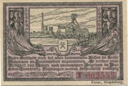 Wanzleben - Kreis - 16.10.1918 - 25 Pfennig