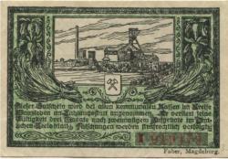 Wanzleben - Kreis - 9.4.1920 - 5 Pfennig