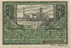 Wanzleben - Kreis - 9.4.1920 - 5 Pfennig