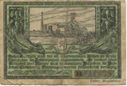 Wanzleben - Kreis - 9.4.1920 - 5 Pfennig