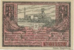Wanzleben - Kreis - 9.4.1920 - 10 Pfennig