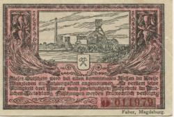 Wanzleben - Kreis - 9.4.1920 - 10 Pfennig