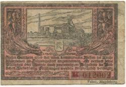 Wanzleben - Kreis - 9.4.1920 - 10 Pfennig