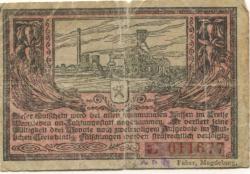 Wanzleben - Kreis - 9.4.1920 - 10 Pfennig