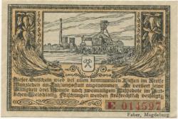 Wanzleben - Kreis - 9.4.1920 - 50 Pfennig
