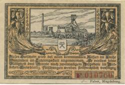 Wanzleben - Kreis - 9.4.1920 - 50 Pfennig