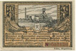 Wanzleben - Kreis - 9.4.1920 - 50 Pfennig