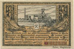 Wanzleben - Kreis - 9.4.1920 - 50 Pfennig