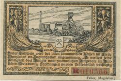Wanzleben - Kreis - 9.4.1920 - 50 Pfennig
