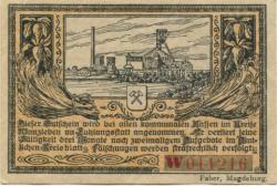 Wanzleben - Kreis - 9.4.1920 - 50 Pfennig