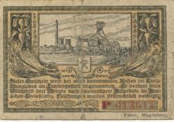 Wanzleben - Kreis - 9.4.1920 - 50 Pfennig