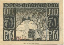Warburg - Stadt - 19.9.1921 - 50 Pfennig