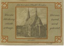Weimar - Stadt - 1.3.1921 - 25 Pfennig
