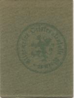 Weimar - Allgemeine Ortskrankenkasse - Juni 1921 - 1 Pfennig