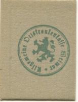Weimar - Allgemeine Ortskrankenkasse - Juni 1921 - 2 Pfennig