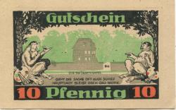 Weimar - Trettau, Rudolf - 1.5.1921 - 5.5.1921 - 10 Pfennig