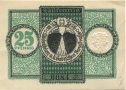 Weinheim - Stadt - 23.4.1919 - 25 Pfennig