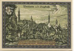 Weinheim - Turnverein 1862 eV - -- - 2 Mark