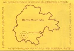 Weinstadt - Schwäbischer Albverein - 16./17.6.2007 - 1 Euro