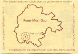 Weinstadt - Schwäbischer Albverein - 16./17.6.2007 - 1 Euro