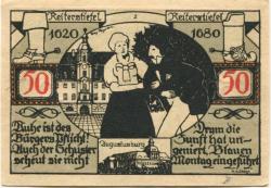 Weißenfels - Stadt - 1921 - 50 Pfennig 