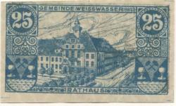 Weißwasser - Gemeinde - - 31.12.1920 - 25 Pfennig 