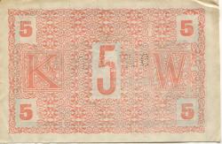 Wernigerode - Kreis - 1.11.1918 - 5 Mark