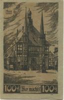 Wernigerode - Stadthallenbau GmbH - 1.10.1921 - 1 Mark