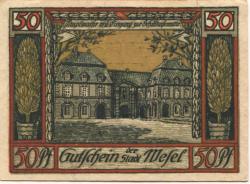 Wesel - Stadt - 1921 - 50 Pfennig