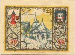 Westerburg - Stadt - 1.12.1920 - 50 Pfennig 
