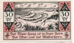 Westerhorn - Gemeinde - - 31.12.1921 - 30 Pfennig