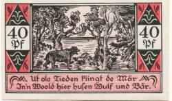 Westerhorn - Gemeinde - - 31.12.1921 - 40 Pfennig