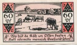 Westerhorn - Gemeinde - - 31.12.1921 - 60 Pfennig